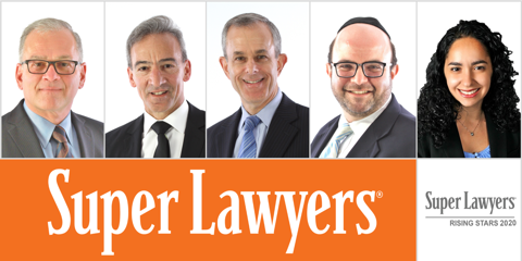 Five VMM Attorneys Selected to Super Lawyers 2020 List